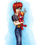 COMMISSION - Happy pony time!