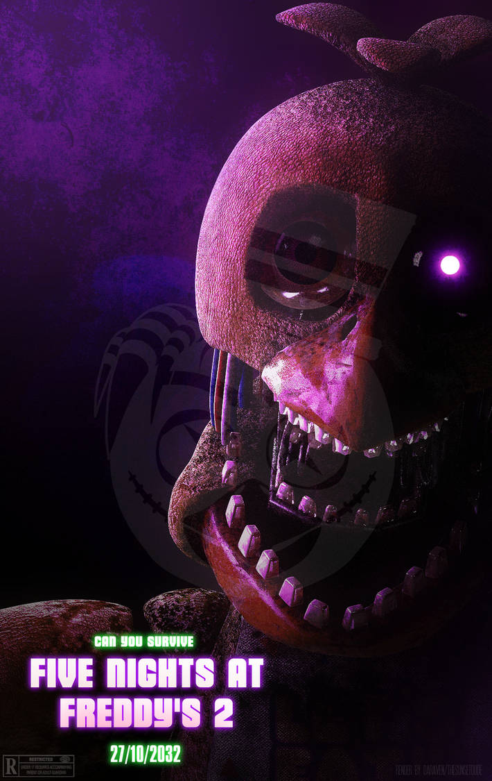 Withered Chica Movie Poster FNaF 2 fan Made By CraftPunkyGames On withered-chica-movie-poster-fnaf-2-fan-made-by-craftpunkygames-on