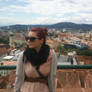 Me above the rooftops of Graz, Austria