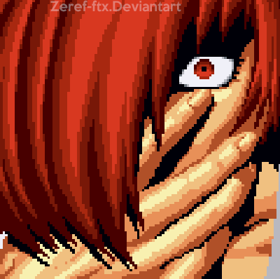 Orochi Iori Yagami by ElenekoClou on DeviantArt