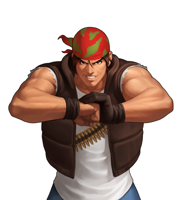 Sugestão de personagens Ralf kof 98 e clark kof 98 - The King of