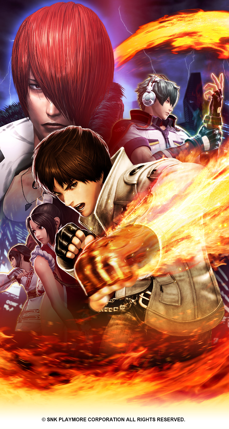 Kof Xiv Android Wallpaper 744x1392 By Zeref Ftx On Deviantart
