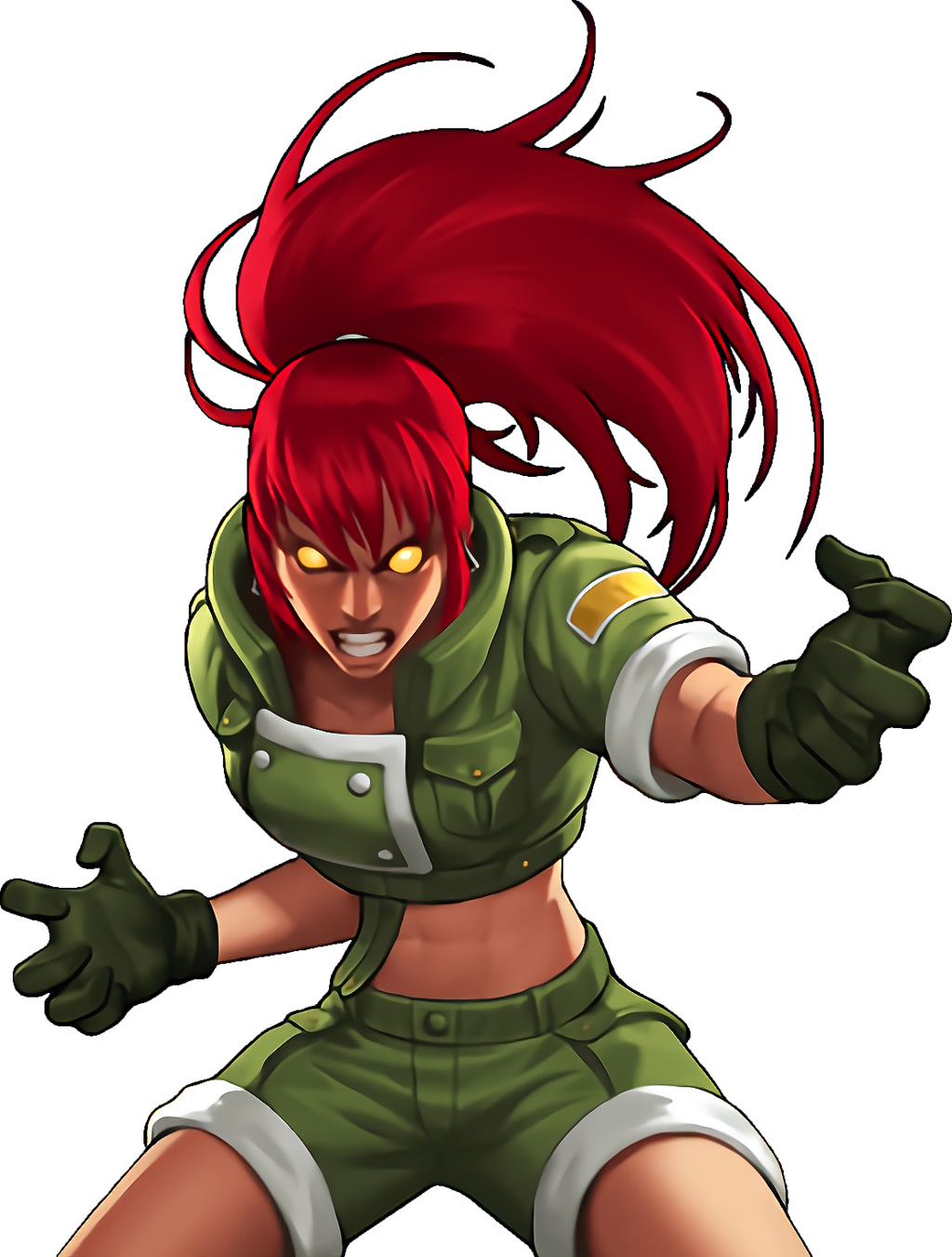Orochi Leona Art - The King of Fighters '98: Ultimate Match Art