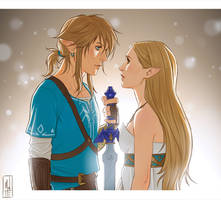 Link and Zelda