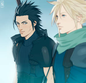 Zack and Cloud