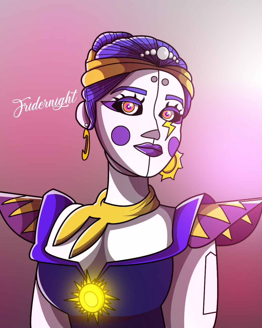 Glamrock Ballora by Fridernight on DeviantArt