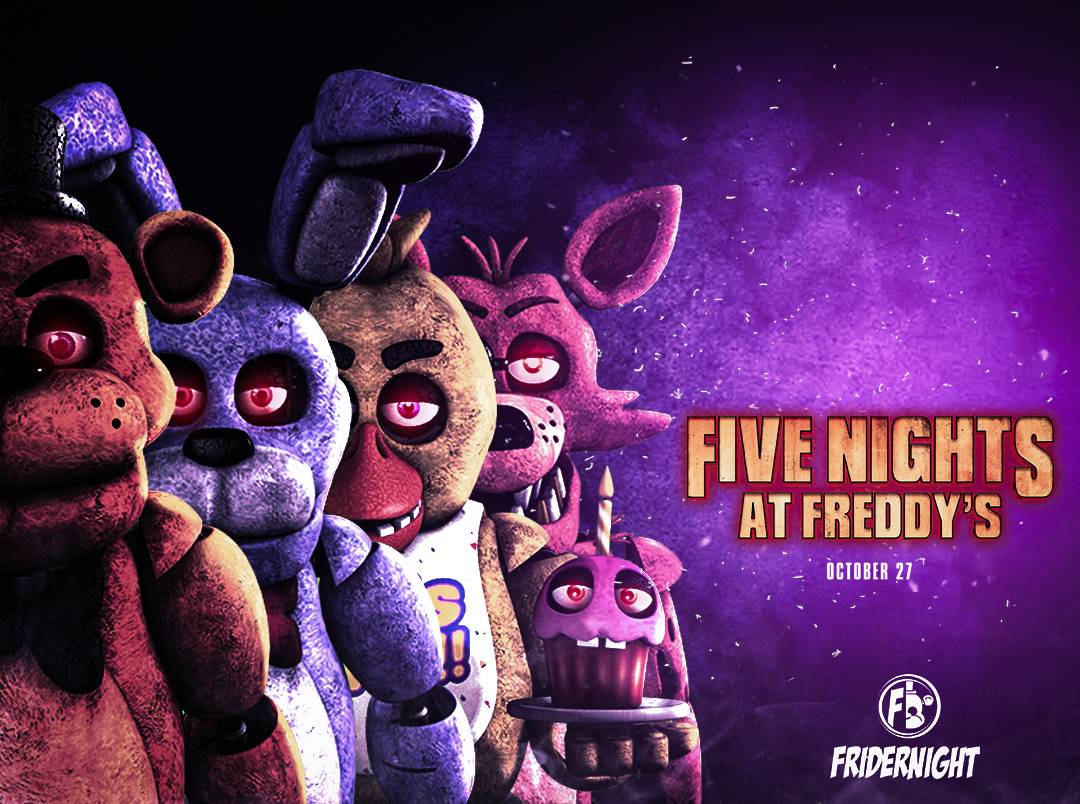 Fnaf movie poster #fnaf #fnafmovie #fnafmovieupdate