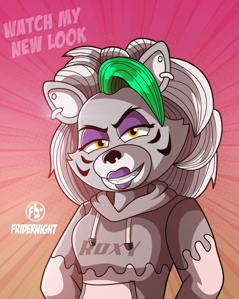 Cyber Wolf Roxy Roxy Wolf by Fridernight on DeviantArt