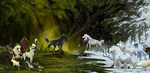 Against each other | WMW promotional artwork