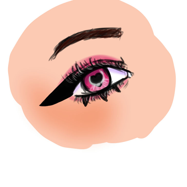 Heart eye by ISchokoI on DeviantArt