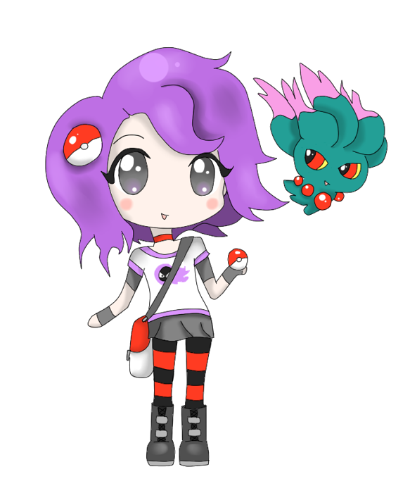 Alice My Pokemon Trainer Oc By Mizdreavus On Deviantart