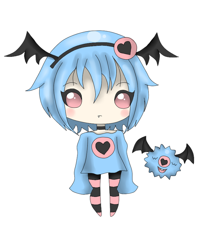 Chibi Gijinka - 527 Woobat