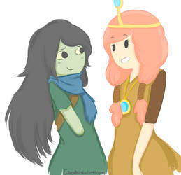 Shoko and Princess Bubblegum