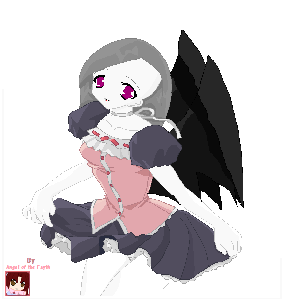 Maria the vampire bat human form