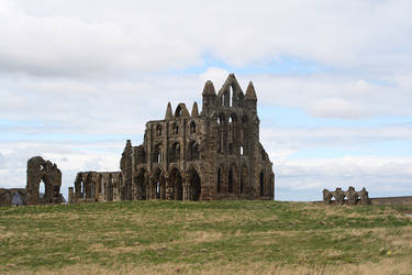 Whitby Abbey -6 stock