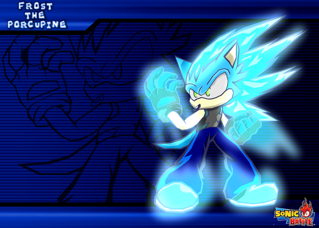 :COMM: Frost -Sonic Battle- by Cerberean on DeviantArt
