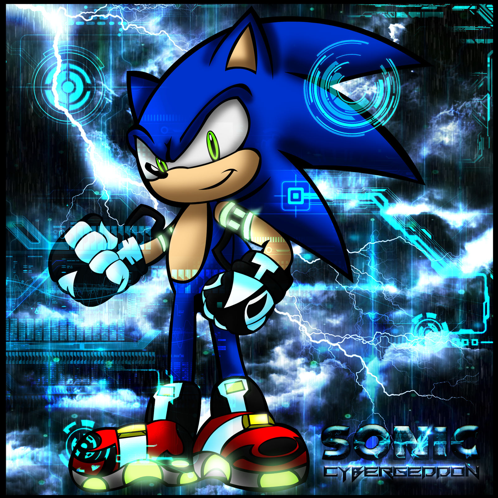 SONIC CYBERGEDDON: Sonic