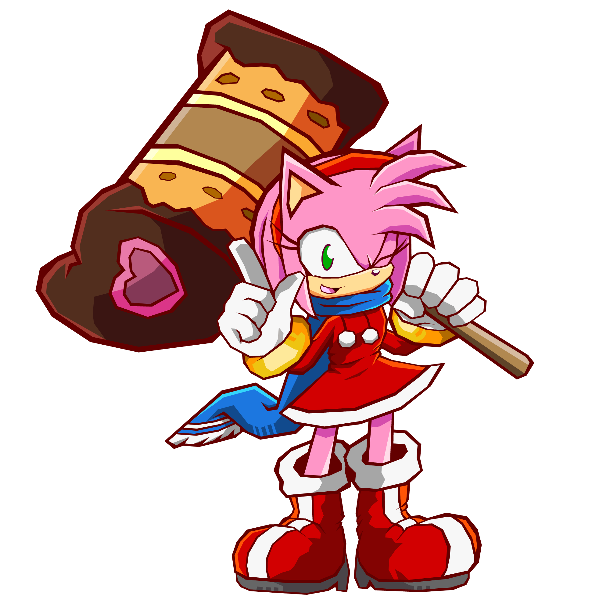 Amy Rose Boom Sonic Channel by Fivey on DeviantArt