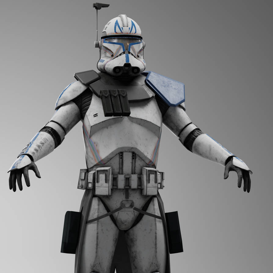 Commander Rex Render Captain Rex Render - Wip by Cameron-Kiesser on DeviantArt