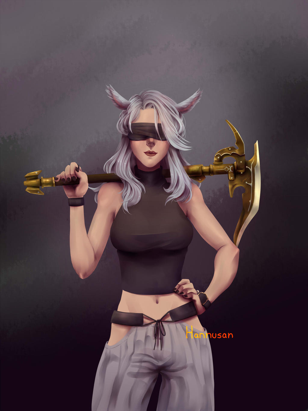 C Miqote Portrait by Hannusan on DeviantArt C Miqote Portrait by Hannusan on DeviantArt