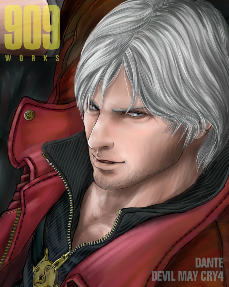 Dante from DMC4 : face