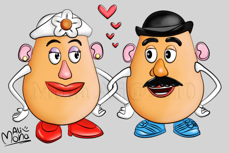 Mr And Mrs Potato Head By Noomy On Deviantart