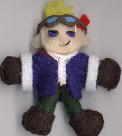 FF7 Cid - mascot plushie