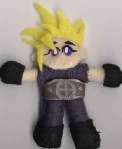 FF7 Cloud - mascot plushie