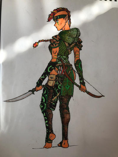 Elven ranger by Armogli on DeviantArt