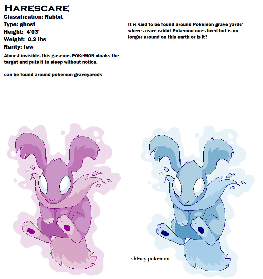 Spring Hares Pokemon Harescare pokemon by timmy-gost on DeviantArt