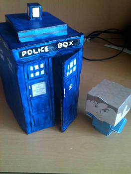 TARDIS+Doctor