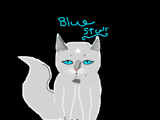 Warriors: Bluestar by JazzTheTiger on DeviantArt