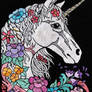 Floral Unicorn