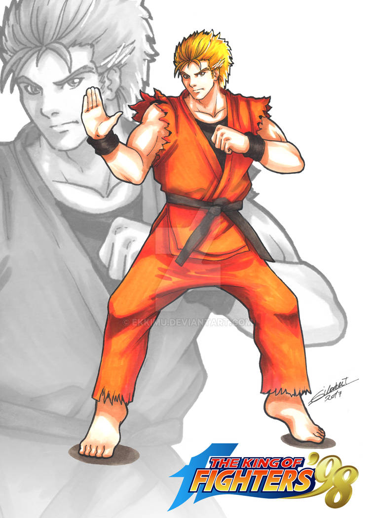 KOF ryo sakazaki by ekkimu on DeviantArt