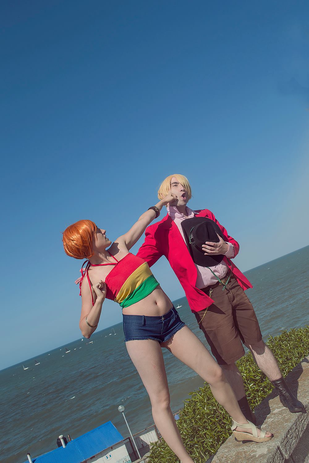 Nami and Sanji - One Piece