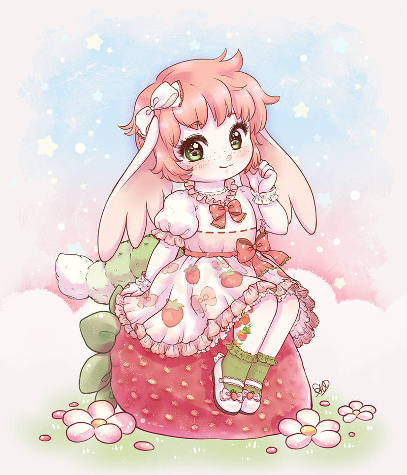CM :: Strawberry Sit by aprilovebird CM :: Strawberry Sit by aprilovebird