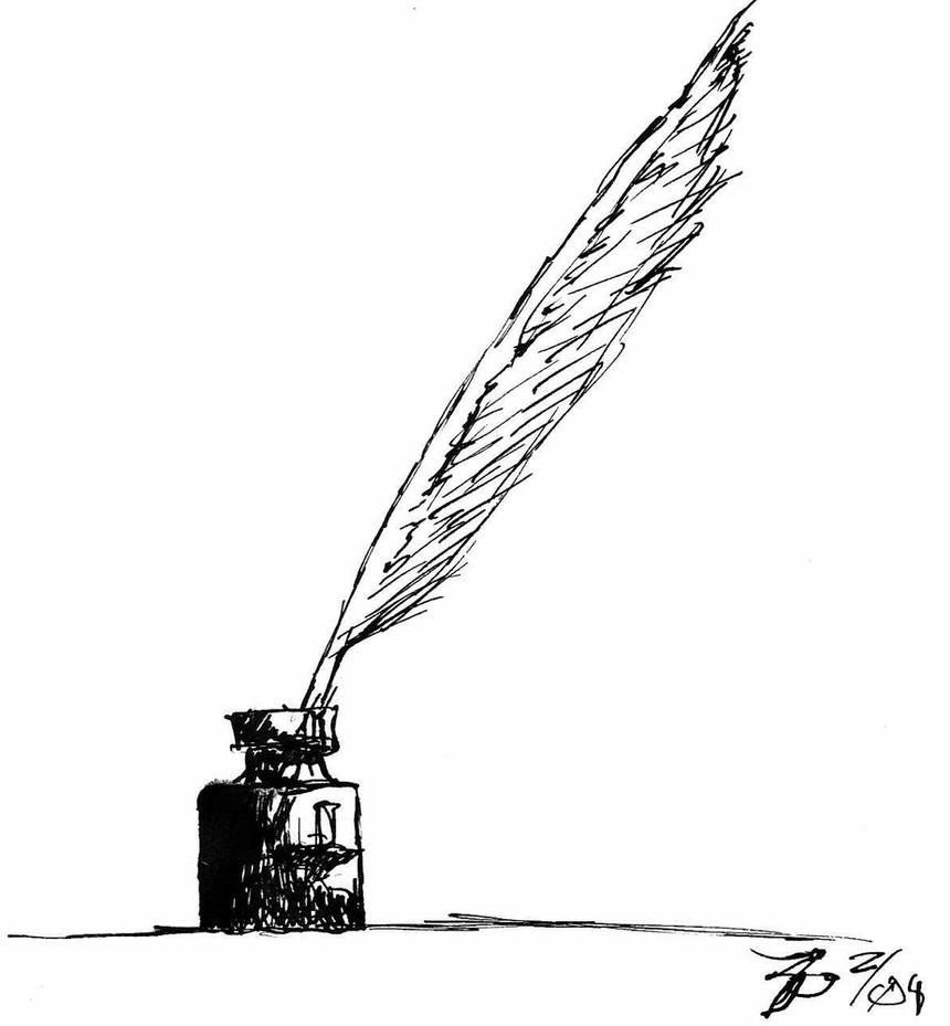 Quill and Ink by Droakir on DeviantArt