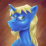 MLP OC Portrait - Nova by Droakir