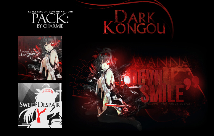 Pack: Dark Kongou.