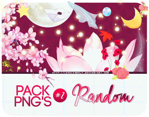 Pack: PNG's #2. by LovelyxWolf