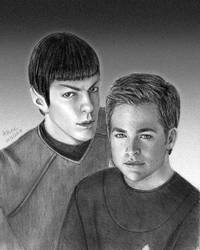 Spock and Kirk - Star Trek