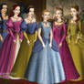 Disney Princesses 1 Tudor Style