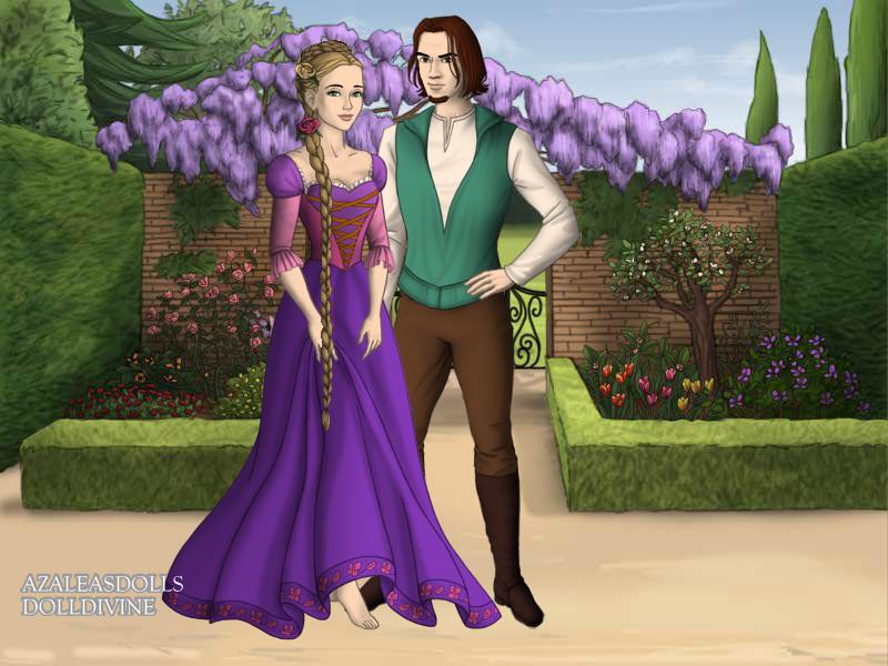 Princess Rapunzel and Prince Eugene