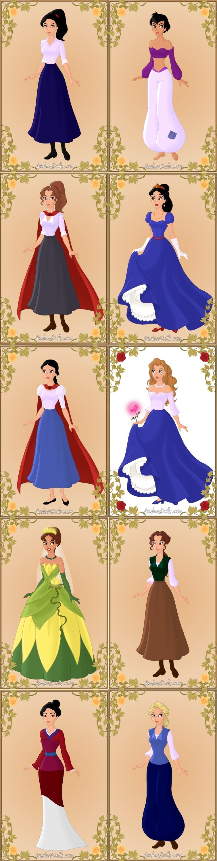 Disney Princes Genderbender