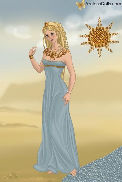 Rhode, Sea Nymph Goddess of Rhodes