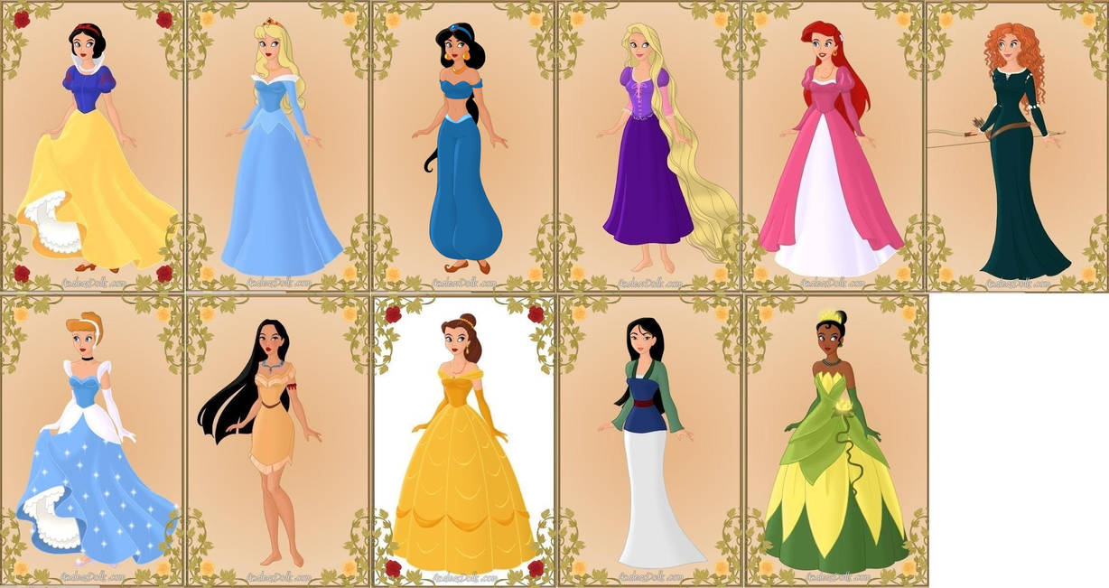 Offical Disney Princesses by TFfan234 on DeviantArt