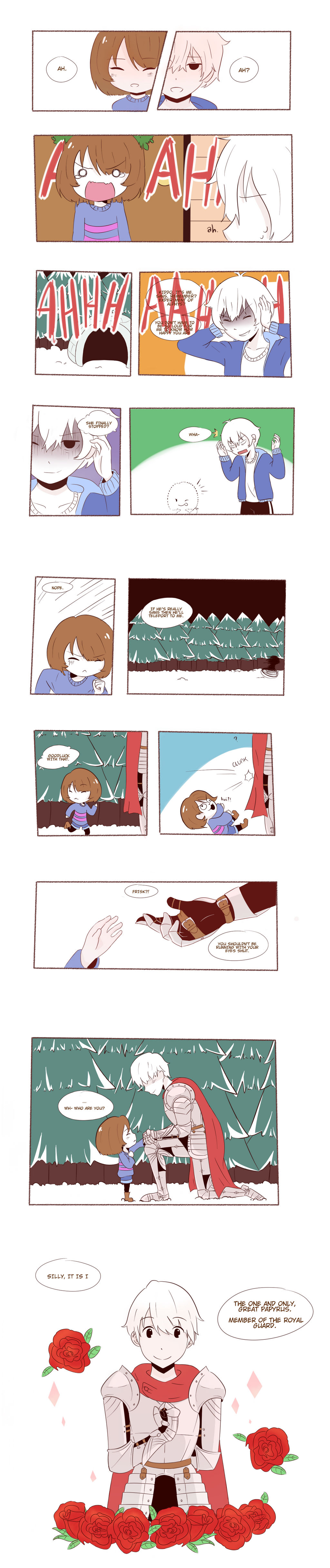 UnderHuman: The Experiment - pt 2 by Meiasaurus-rex
