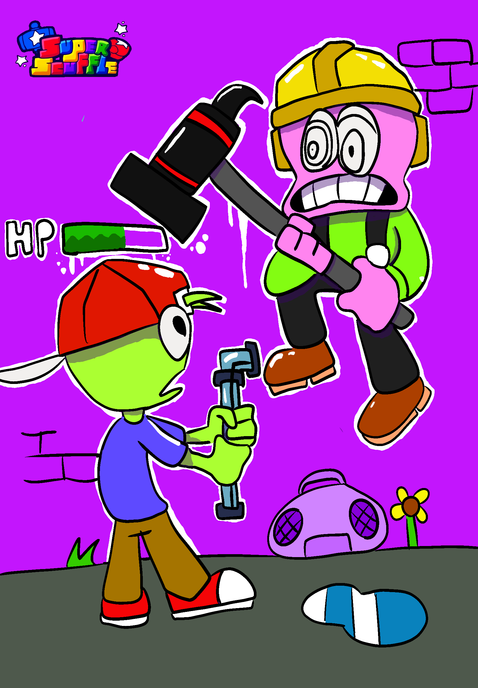Super Scuffle Art by minehottop on DeviantArt