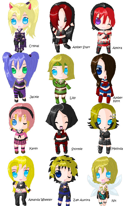 Okcode Chibi Model Chibi OCs 2 by JoyKaiba on DeviantArt