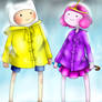AT - Finn and PB Raincoats